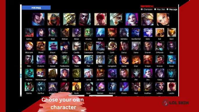 LoL custom skin